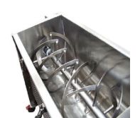 Automatic Ribbon Blender Machine | U-Shaped SS304 Horizontal Powder Mixer for Spices, Detergent, Flour & Chemicals | Variable Speed 10-50 RPM 3-Phase Motor VFD Control Industrial Batch Mixing